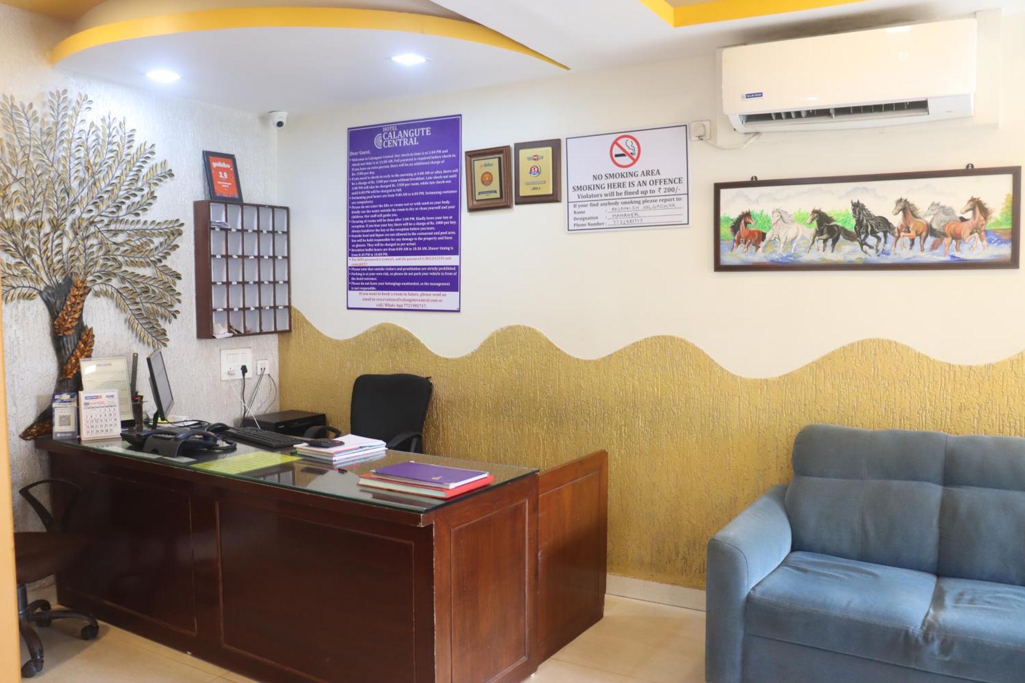 Hotel Calangute Central Exterior photo